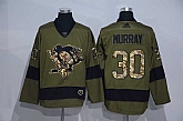 Penguins 30 Matt Murray Olive Adidas Jersey,baseball caps,new era cap wholesale,wholesale hats
